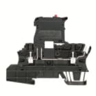 WEIDMULLER - Morsetto a vite e innesto, scollegamento fusibile, connettore trasversale aperto da un lato, WMF 2.5 FU BLZ 60-150V SW.