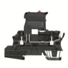 WEIDMULLER - Morsetto a vite e innesto, scollegamento fusibile, connettore trasversale aperto da un lato, WMF 2.5 FU BLZ 100-250V SW.