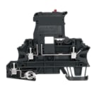 WEIDMULLER - Morsetto componibile portafusibile nero 2.5 mm² 6.3 A 36 V TS 35 V-0 Wemid WMF 2.5 FU PE 10-36V SW. 1163050000