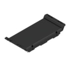WEIDMULLER - Elemento frontale CH20M45 (custodia modulare), Larghezza: 45, IP20 installato, Materiale: Plastica, Colore: nero, Anno: 2010.