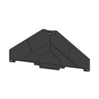 WEIDMULLER - Piastra terminale 120 mm x 3 mm nero PAP PRV/PPV8 SW.