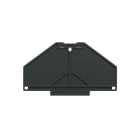 WEIDMULLER - Piastra terminale 70mm x 3mm nero PAP PRV/PPV4 SW.