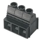 WEIDMULLER - Morsetto per circuito stampato 10.16mm LUP 10.16/03/90V 3.2SN BK BX.