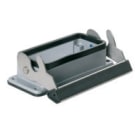 WEIDMULLER - Custodie, base passante, gancio longitudinale in basso HDC 16B ALU.