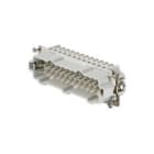 WEIDMULLER - Inserto di contatto (Connettori a innesto industriali), Maschio, 500 V, 16 A, Numero di poli: 24, Collegamento a vite, Dimensioni di installazione: 8