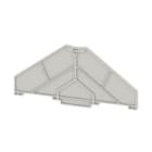 WEIDMULLER - Piastra terminale 120x3 mm grigio PAP PRV/PPV8 GR.