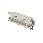 WEIDMULLER - Inserto di contatto femmina HDC HE 24 FC, 500V, 16A, 24 poli, collegamento a crimpare, grandezza 8.