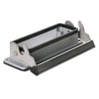 WEIDMULLER - Custodie, base passante, gancio longitudinale in basso HDC 24B ALU.