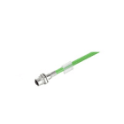 WEIDMULLER - Cavo PROFINET preconfezionato, Codificato D M12 flangia aperto, Numero di poli: 4, Lunghezza: 0.5 m IE-C5DS4UG0005MBSXXX-E.