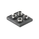 WEIDMULLER - Custodia PBT PC IP67 completamente montato SAI GHDE 4M12 1S3B.