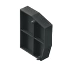 WEIDMULLER - Parete terminale e di separazione 48.5 mm x 10.9 mm DP WGK 25 BK BX.