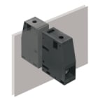 WEIDMULLER - Morsetto passante 1000V 232A larghezza 25mm 95mm² collegamento a vite box WGK 95 BK BX.