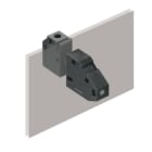 WEIDMULLER - Morsetto passante, 500V, 32A, larghezza 8.1mm, 6mm², collegamento a vite, box WGKV 4 BK BX.