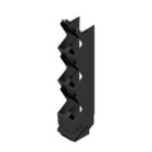 WEIDMULLER - Elemento laterale (custodia modulare) Larghezza: 17.5 IP20 installato Plastica nero CH20M17 S PPP BK 2010