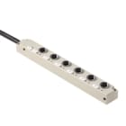 WEIDMULLER - Ripartitore passivo sensore-attuatore (con cavo), Modulo completo, Versione con cavo fisso, SAI-6-F 4P M12 L 5M.