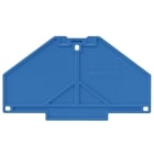 WEIDMULLER - Piastra terminale 70mm x 3mm blu PAP PRV/PPV4 BL.