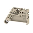WEIDMULLER - Terminale fissaggio Wemid Beige scuro EW 35 DB.