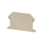 WEIDMULLER - Piastra terminale 56 mm x 1.5 mm Beige scuro WAP 2.5-10 4-6.