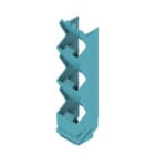 WEIDMULLER - Elemento laterale (custodia modulare) CH20M22 Larghezza 22.5 IP20 installato Plastica Azzurro PPP BL 2013