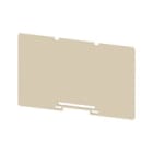 WEIDMULLER - Parete di separazione, Piastra terminale e intermedia, 160x100 mm, WTW WF10/WF12.
