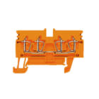 WEIDMULLER - Morsettiera passante arancione 2.5 mm² 24 A 800 V, 4 collegamenti, TS 35, V-0, Wemid, 120 °C ZDU 2.5N/4AN OR. 1316890000