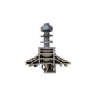 WEIDMULLER - Morsetto a bullone, collegamento a bullone, beige scuro, 120 mm², 269 A, 1000 V, numero di collegamenti: 1, numero di piani: 1, TS 32, V-0, Wemid WF 10/32. 1319070000