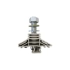 WEIDMULLER - Morsetto a bullone collegamento beige scuro 120 mm² 269 A 1000 V TS 32 V-0 Wemid WF 12/32.