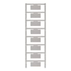 WEIDMULLER - Siglatura dispositivi, Larghezza: 37.5 mm, poliammide 66, grigio, Campo delle temperature di impiego: -40...100 °C SM 37.5/17 MC NE GR. 1336720000