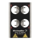 WEIDMULLER - Inserimento, Tipo di etichetta: CC-M DIA 30, Versione: Vassoio per 4 etichette.
