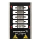 WEIDMULLER - Inserto, cartellino: SFX-M 11/60, Versione: Vassoio per 5 cartelli, INLAY SFX-M 11/60.