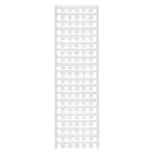 WEIDMULLER - Siglatura morsetti bianco, Passo 8.00 mm, Larghezza 8 mm, Posizione verticale 5 mm DEK 5/8-11.5 MC NE WS.