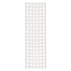 WEIDMULLER - Siglatura morsetti bianco, Passo 8.00 mm, Larghezza 8 mm, Posizione verticale 5 mm DEK 5/8-11.5 MC NE WS.