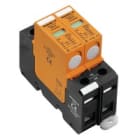 WEIDMULLER - Scaricatore di sovratensioni Tipo II senza contatto di segnalazione remota per sistemi di alimentazione DC 1000V VPU II 2 PV.