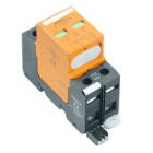 WEIDMULLER - Scaricatore di sovratensioni con contatto remoto, senza dispersione di corrente, VPU I 1 R LCF 280V/25KA.