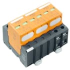 WEIDMULLER - Scaricatore di sovratensioni Tipo I + II, senza contatto di segnalazione remota, VPU 3 400V/25KA.