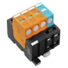 WEIDMULLER - Scaricatore sovratensioni con contatto remoto, senza dispersione corrente, VPU I 3+1 R LCF 280V/12,5KA.