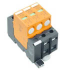 WEIDMULLER - Scaricatore di sovratensioni con contatto remoto Tipo I + II VPU 3 R 280V/12,5KA.