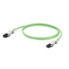 WEIDMULLER - Cavo PROFINET RJ45 IP 20 con calotta di protezione, Numero di poli: 4, Lunghezza: 15 m IE-C5DD4UG0200A2DA2D-E.