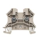 WEIDMULLER - Morsettiera passante a vite, Beige scuro, 2.5 mm², 24 A, 1000 V, 2 collegamenti, TS 35, V-0, Wemid, 130 °, WDU 2.5 HV.
