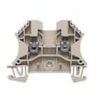 WEIDMULLER - Morsettiera passante a vite, Beige scuro, 2.5 mm², 24 A, 1000 V, 2 collegamenti, TS 35, V-0, Wemid, 130 °, WDU 2.5 HV.