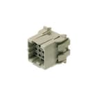 WEIDMULLER - Connettori per circuito stampato, 400V, 17A, Passo 5.00mm, 3.31mm², 12 poli, Collegamento a crimpare, Box RSV1,6 S12 GR.