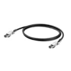 WEIDMULLER - Cavo per installazioni ferroviarie Ethernet (confezionato), Linea di collegamento, RJ45 IP20, RJ45 IP20, Numero di poli: 4, Lunghezza: 1 m