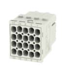WEIDMULLER - Inserto modulo ModuPlug, Serie: HDC MHE 20 FC, Collegamento crimpare.