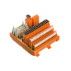 WEIDMULLER - Modulo d'interfaccia con relè LL2N 5,08 mm, collegamento a vite, connettore a norma IEC60603-13/DIN41651 maschio 20 poli, 2 fili, indic' e RS 16IO 2W I-L 2H S.