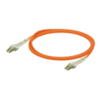WEIDMULLER - Cavo dati in fibra ottica ZIPCORD LC-Duplex IP20 LSZH 50 µm 1 m IE-FM5Z2LO0001MLD0LD0-X.