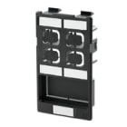 WEIDMULLER - Inserimento piastra, non schermate, 1x potenza, 4x dati, IE-FC-IP-PWS/4ST.