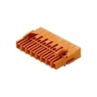 WEIDMULLER - Connettori per circuito stampato, 320V, 20A, Passo 5.08mm, 2.5mm², 8 poli, Collegamento a crimpare, Box BLAC 8BR OR.