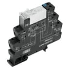WEIDMULLER - Modulo a relè 24VDC LED verde Diodo a corsa libera Protezione inversione polarità 1 contatto NA 250VAC 16A TRS 24VDC 1NO HCP.