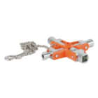 WEIDMULLER - Chiave per armadio elettrico, applicazione universale, cross-key-quadro.