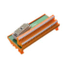 WEIDMULLER - Modulo d'interfaccia con morsetto, connettore, Connettore ELCO, Connettore femmina 56 poli, LP2N 5.08mm, 56 P, Collegamento a vite